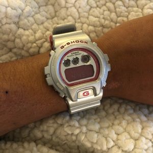 Grey & Pink G-Shock